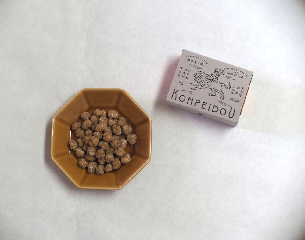 ［金平堂］金平糖　ほうじ茶